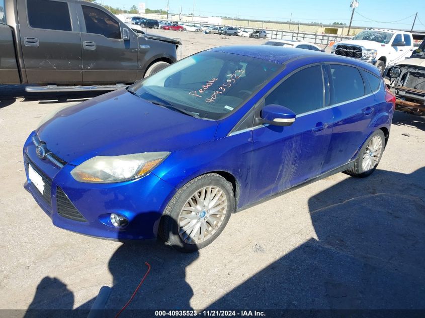 2013 Ford Focus Titanium VIN: 1FADP3N27DL284228 Lot: 40935523