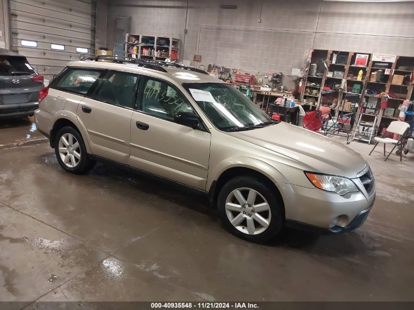 2008 Subaru Outback 2.5I/2.5I L.l. Bean Edition VIN: 4S4BP61C087323706 Lot: 40935548