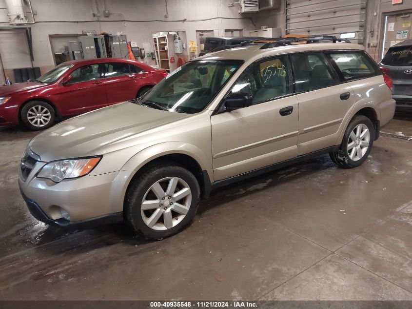 2008 Subaru Outback 2.5I/2.5I L.l. Bean Edition VIN: 4S4BP61C087323706 Lot: 40935548