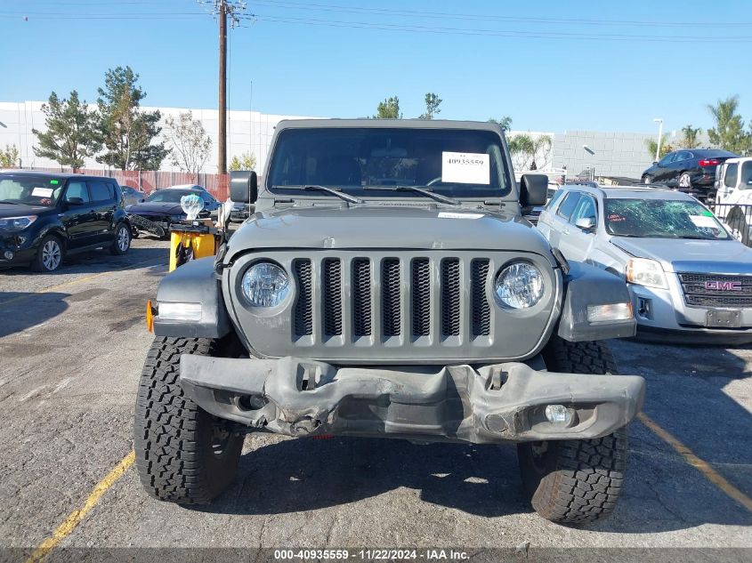 2020 Jeep Wrangler Unlimited Sport 4X4 VIN: 1C4HJXDG7LW278234 Lot: 40935559