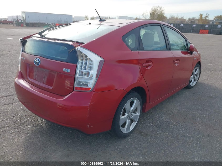 2010 TOYOTA PRIUS VIN: JTDKN3DU8A5011986