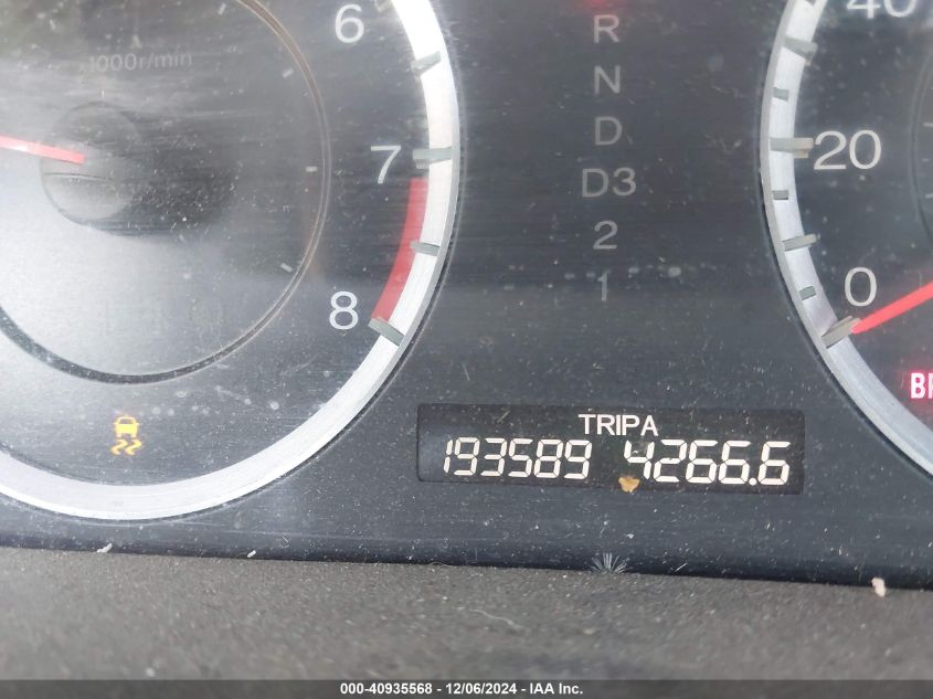 2012 Honda Accord 2.4 Ex-L VIN: 1HGCP2F81CA156212 Lot: 40935568