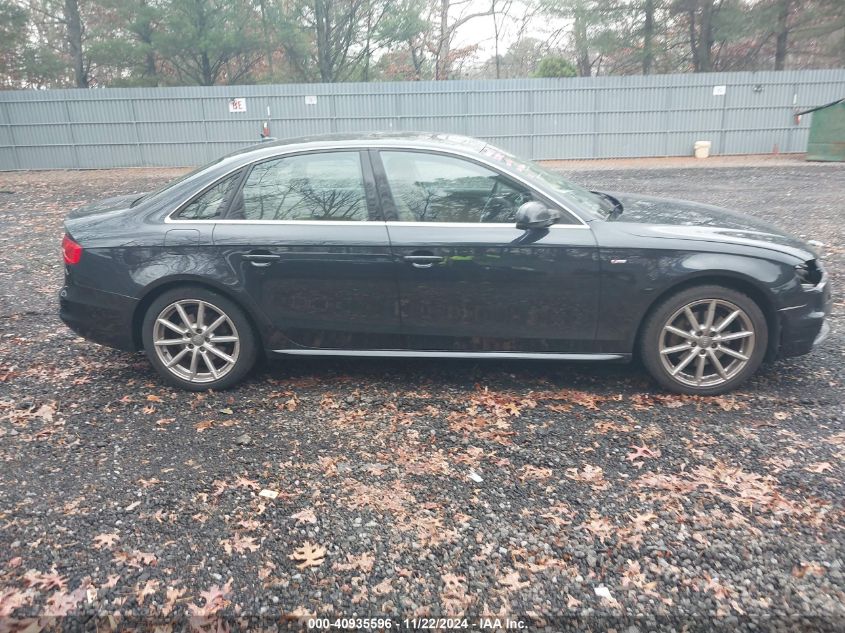 2014 Audi A4 2.0T Premium VIN: WAUFFAFL7EN032225 Lot: 40935596