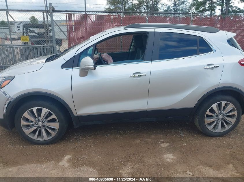 2019 Buick Encore Fwd Preferred VIN: KL4CJASB5KB710298 Lot: 40935698