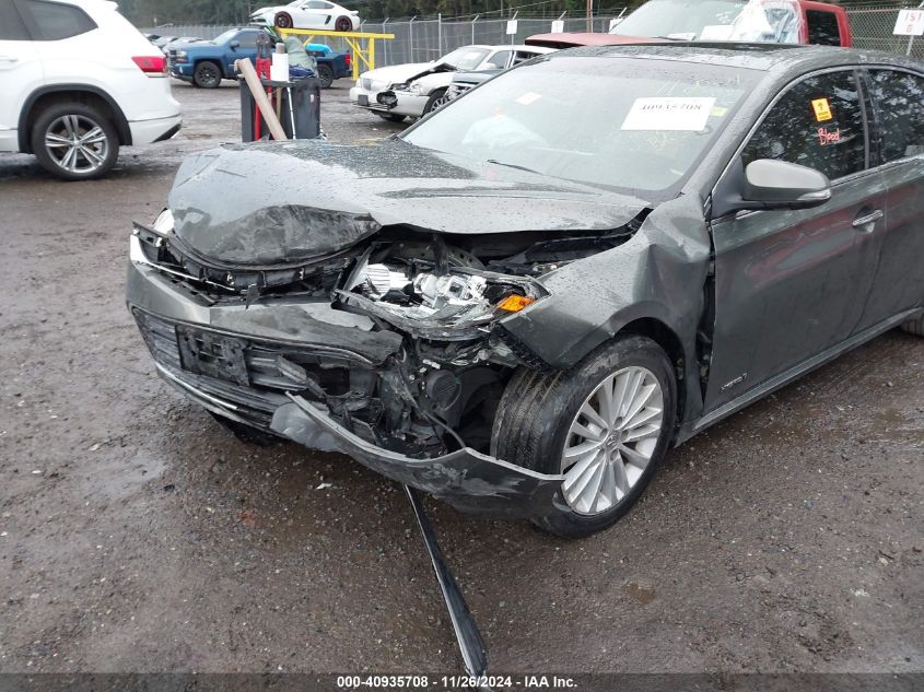 VIN 4T1BD1EB3DU005801 2013 Toyota Avalon, Hybrid Li... no.6