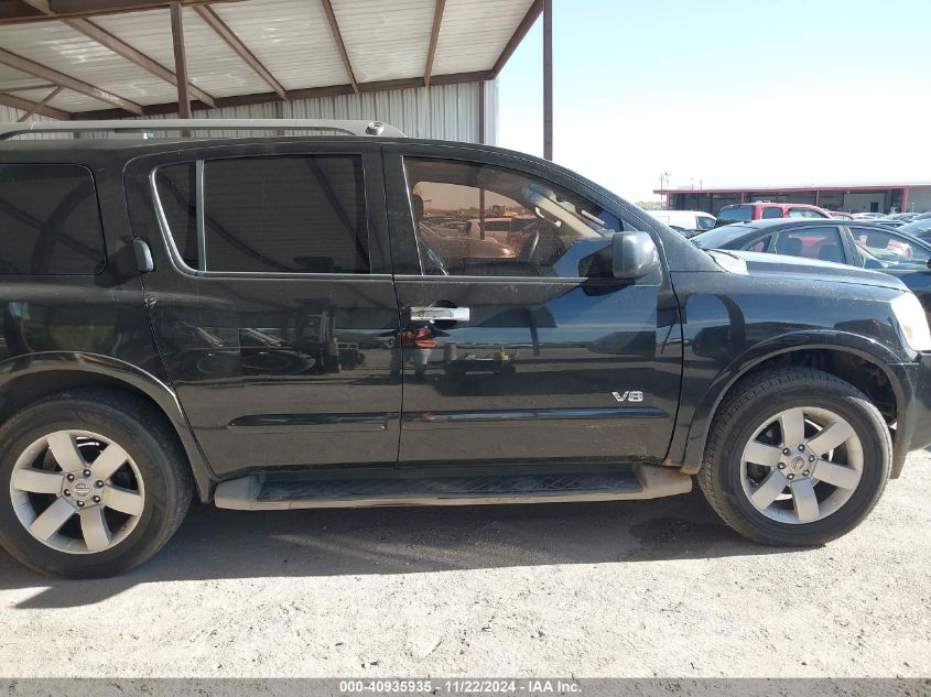 2013 Nissan Armada Sv/Sl/Platinum VIN: 5N1AA0NC3DN604201 Lot: 40935935