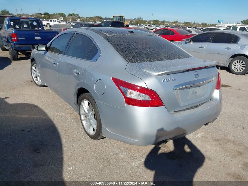 2010 Nissan Maxima 3.5 Sv VIN: 1N4AA5AP7AC835058 Lot: 40935949