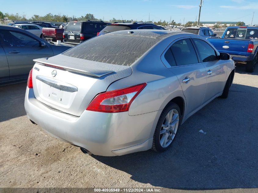 2010 Nissan Maxima 3.5 Sv VIN: 1N4AA5AP7AC835058 Lot: 40935949