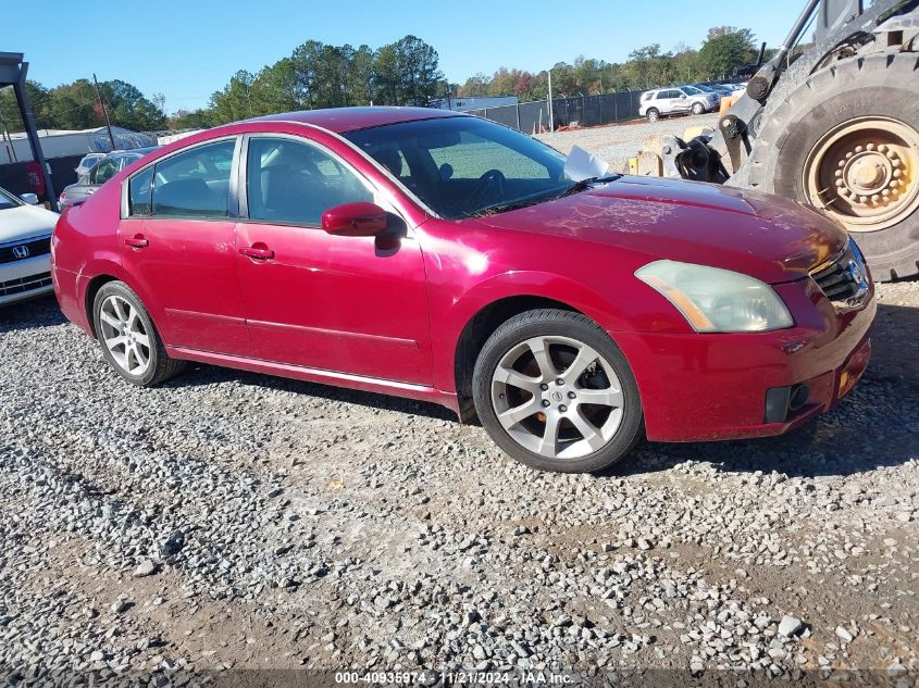 2007 Nissan Maxima 3.5 Se VIN: 1N4BA41E17C813157 Lot: 40935974