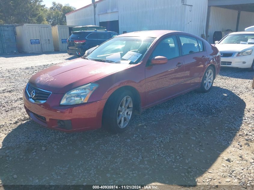 2007 Nissan Maxima 3.5 Se VIN: 1N4BA41E17C813157 Lot: 40935974