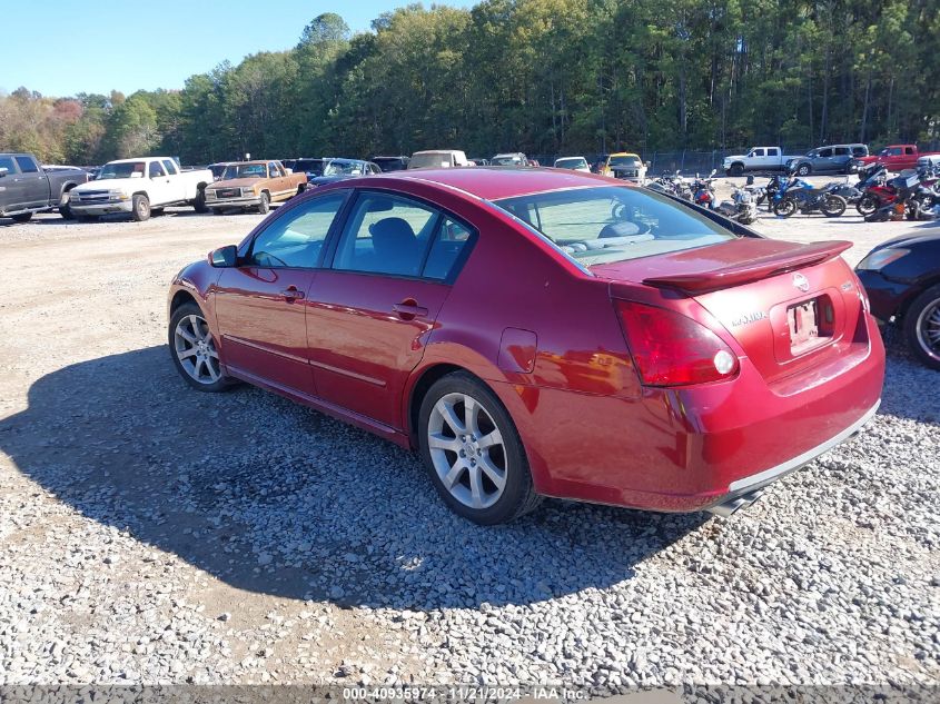 2007 Nissan Maxima 3.5 Se VIN: 1N4BA41E17C813157 Lot: 40935974