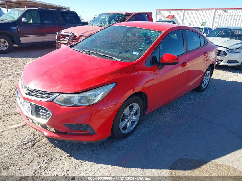 2016 Chevrolet Cruze Ls Auto VIN: 1G1BC5SM5G7294017 Lot: 40936000