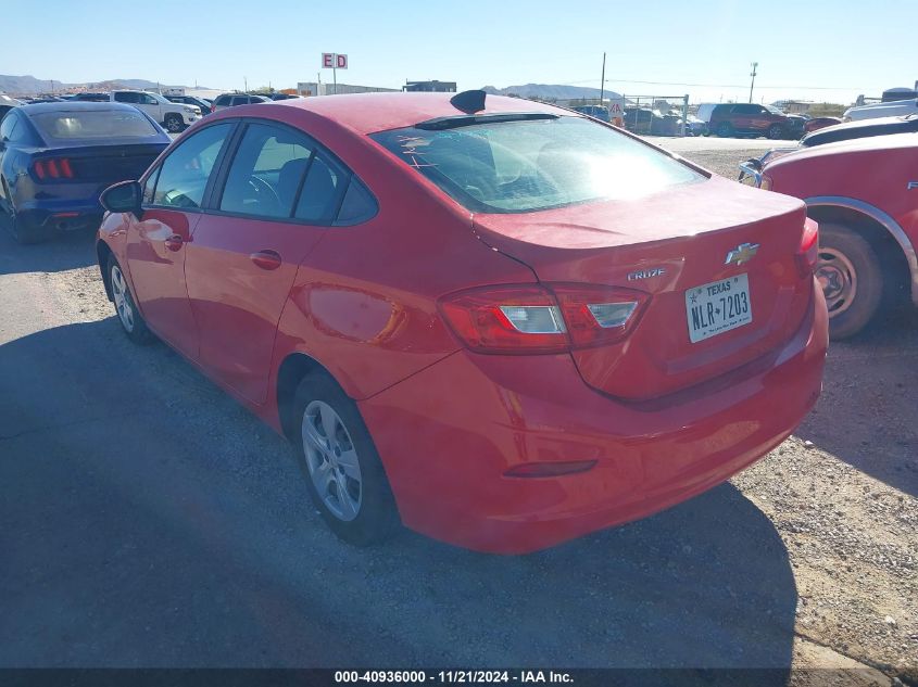 2016 Chevrolet Cruze Ls Auto VIN: 1G1BC5SM5G7294017 Lot: 40936000