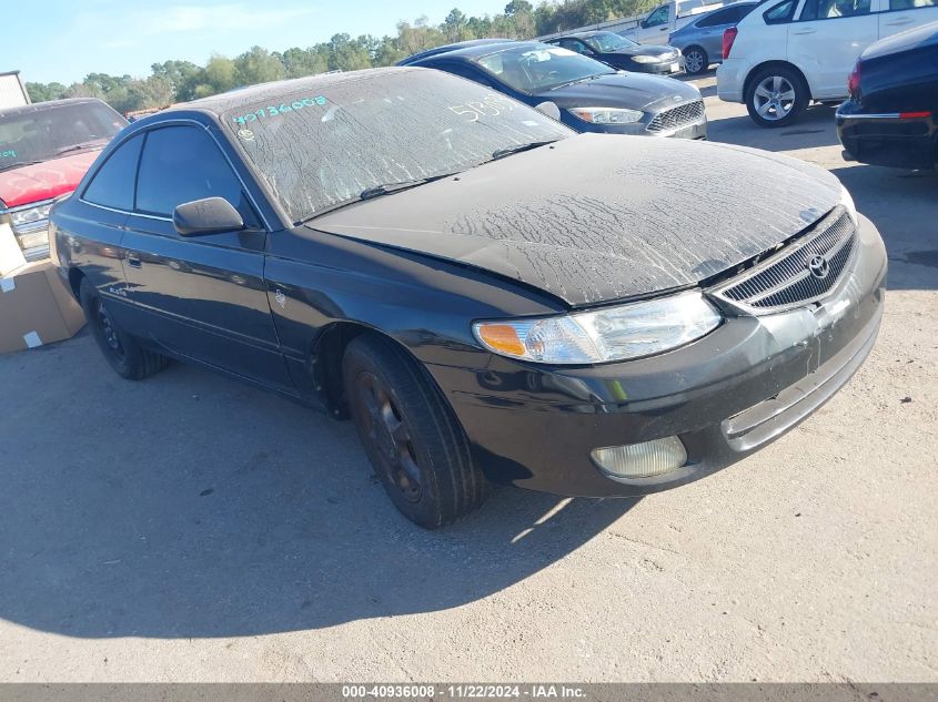 2001 Toyota Camry Solara Sle V6 VIN: 2T1CF28P31C513033 Lot: 40936008