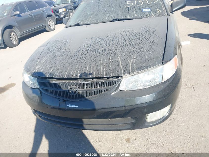 2001 Toyota Camry Solara Sle V6 VIN: 2T1CF28P31C513033 Lot: 40936008