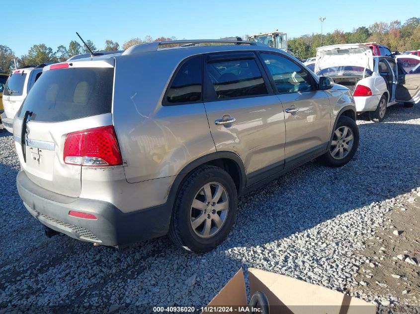 2013 Kia Sorento Lx VIN: 5XYKT4A62DG354600 Lot: 40936020