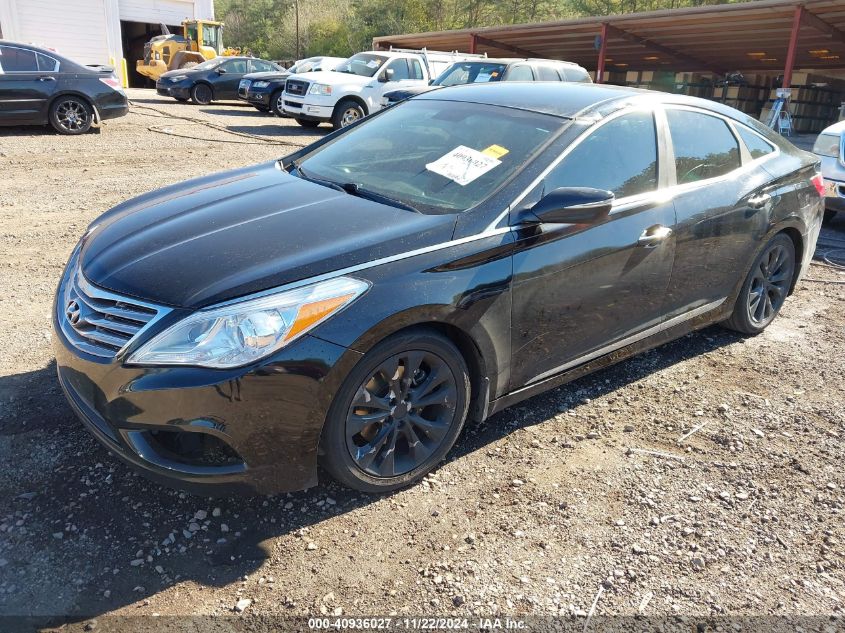 Vin: kmhfg4jg4ca160109, lot: 41425801, hyundai azera 20122