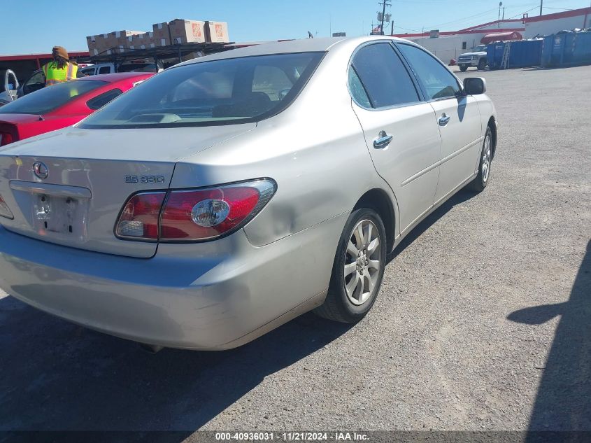 2004 Lexus Es 330 VIN: JTHBA30G245034257 Lot: 40936031