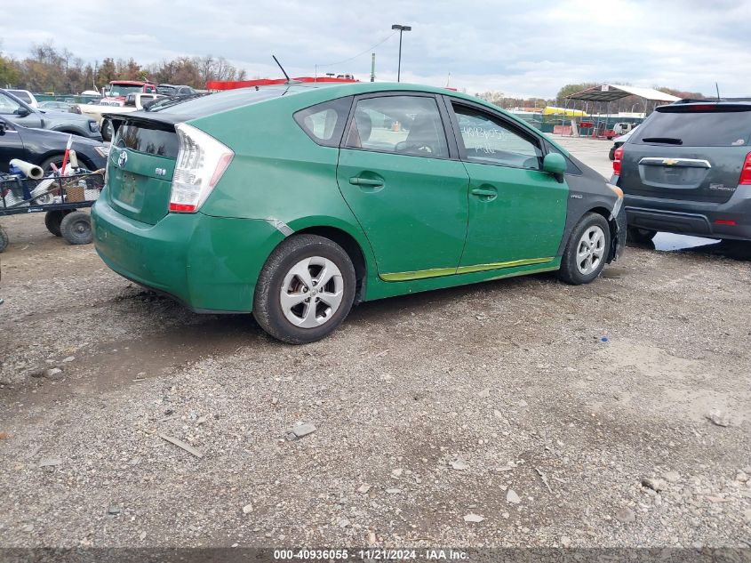 2011 Toyota Prius Three VIN: JTDKN3DU3B1432653 Lot: 40936055