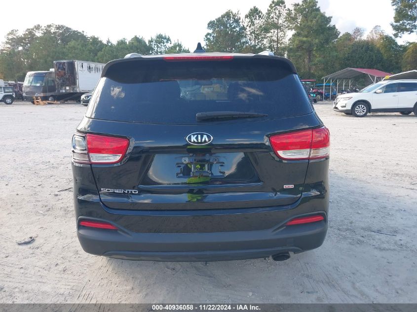 2016 Kia Sorento 2.4L Lx VIN: 5XYPGDA32GG009846 Lot: 40936058