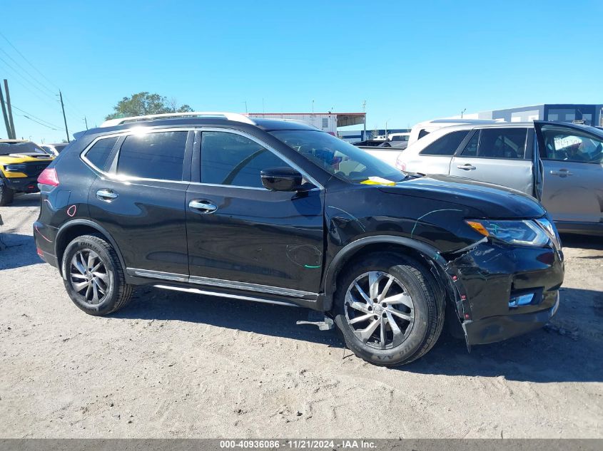 2017 Nissan Rogue S/Sl/Sv VIN: 5N1AT2MV8HC895272 Lot: 40936086