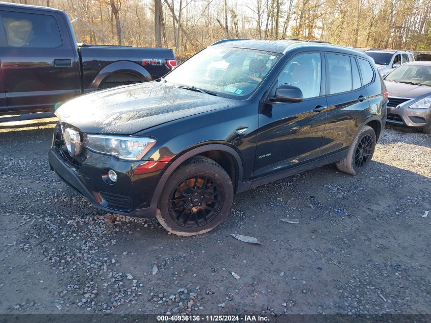 VIN 5UXWX9C32H0T24786 2017 BMW X3, Xdrive28I no.2