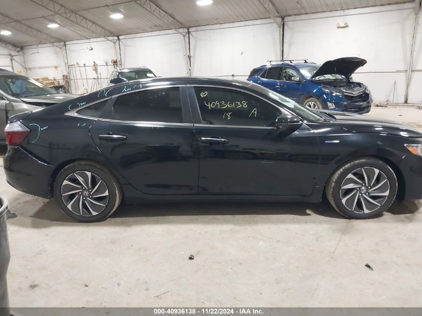 2019 Honda Insight Touring VIN: 19XZE4F99KE002619 Lot: 40936138