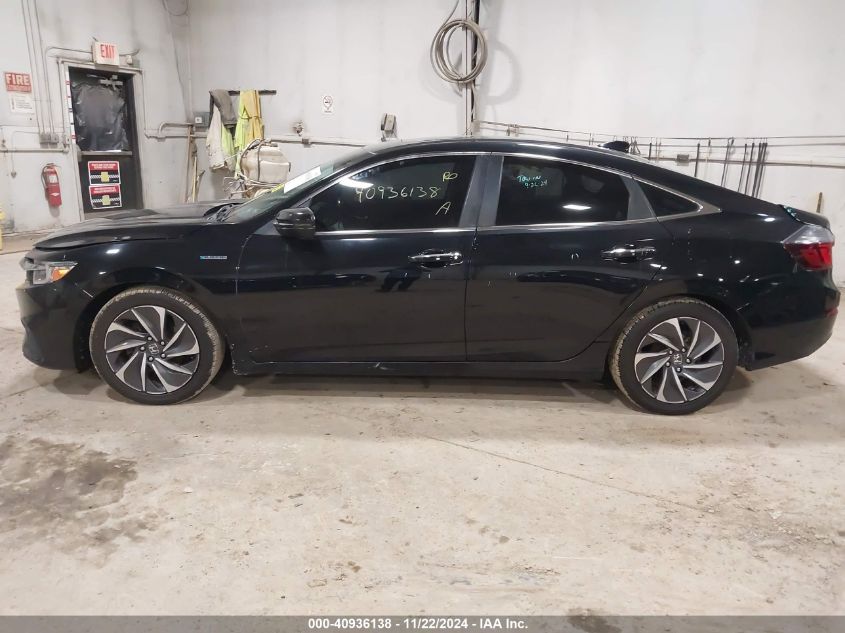 2019 Honda Insight Touring VIN: 19XZE4F99KE002619 Lot: 40936138