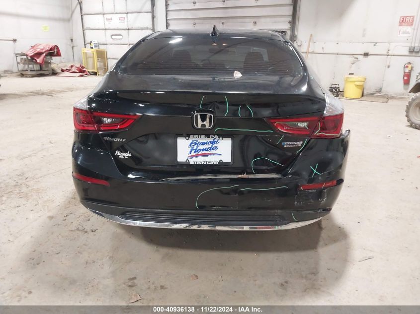 2019 Honda Insight Touring VIN: 19XZE4F99KE002619 Lot: 40936138