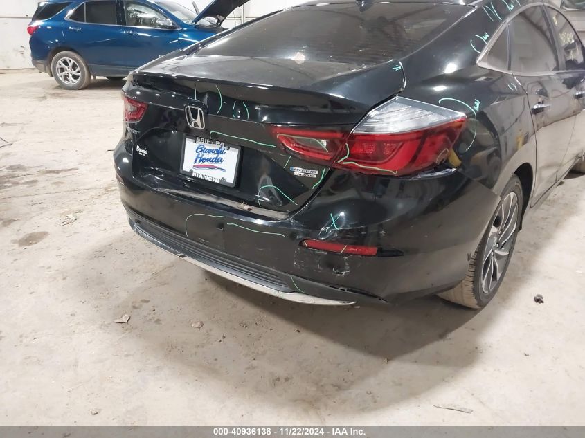 2019 Honda Insight Touring VIN: 19XZE4F99KE002619 Lot: 40936138