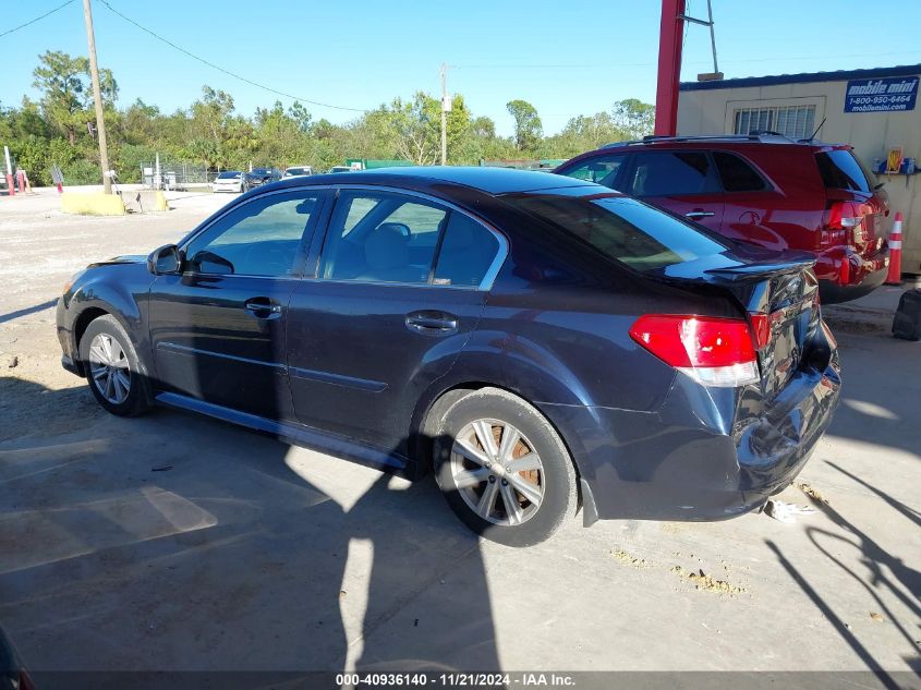 2012 Subaru Legacy 2.5I Premium VIN: 4S3BMBG67C3017349 Lot: 40936140