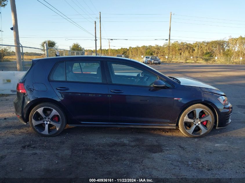 2017 Volkswagen Golf Gti Autobahn 4-Door/S 4-Door/Se 4-Door/Sport 4-Door VIN: 3VW447AU7HM044812 Lot: 40936161