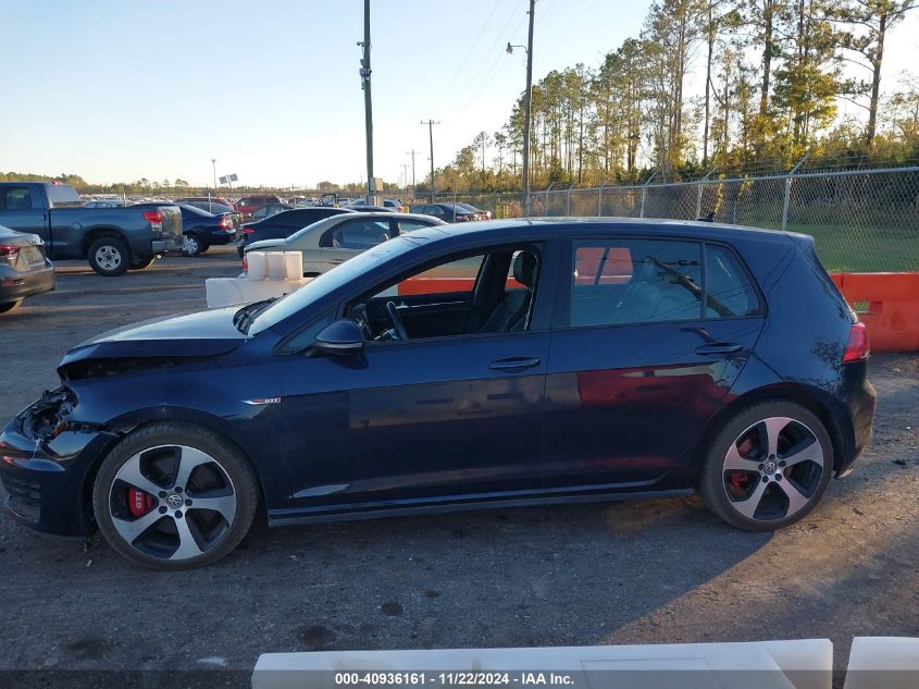 2017 Volkswagen Golf Gti Autobahn 4-Door/S 4-Door/Se 4-Door/Sport 4-Door VIN: 3VW447AU7HM044812 Lot: 40936161