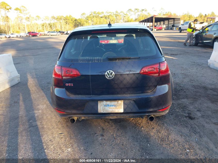 2017 Volkswagen Golf Gti Autobahn 4-Door/S 4-Door/Se 4-Door/Sport 4-Door VIN: 3VW447AU7HM044812 Lot: 40936161