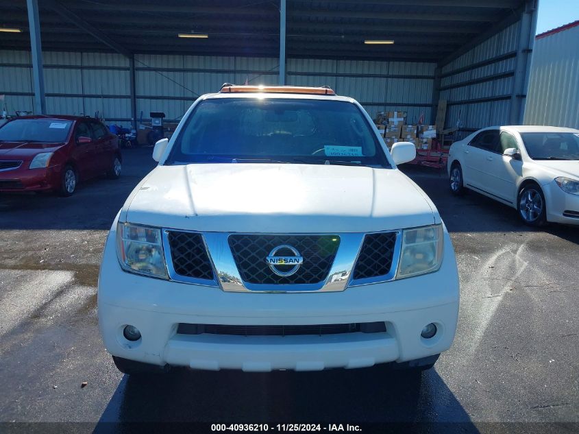 2006 Nissan Pathfinder Se VIN: 5N1AR18U36C666196 Lot: 40936210