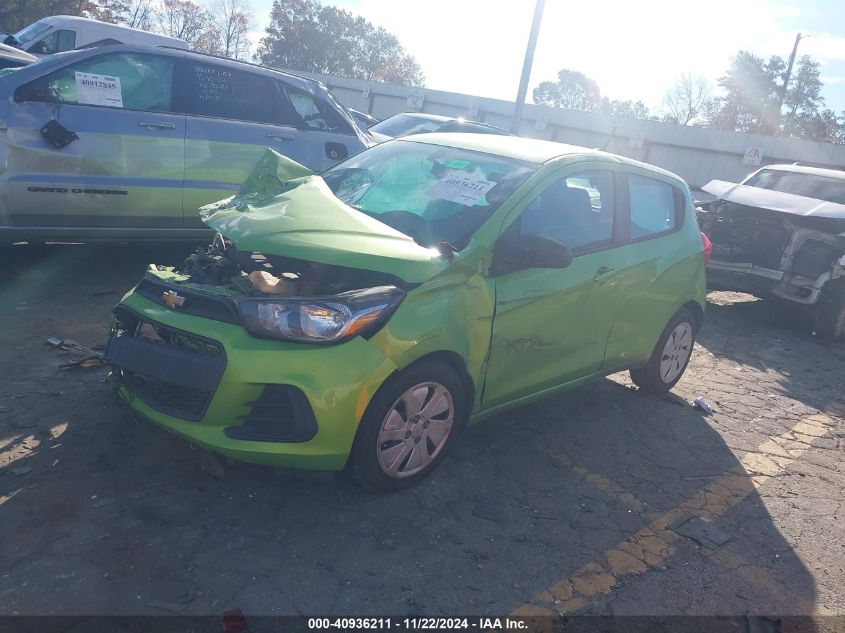 2016 Chevrolet Spark Ls Cvt VIN: KL8CB6SA7GC637372 Lot: 40936211