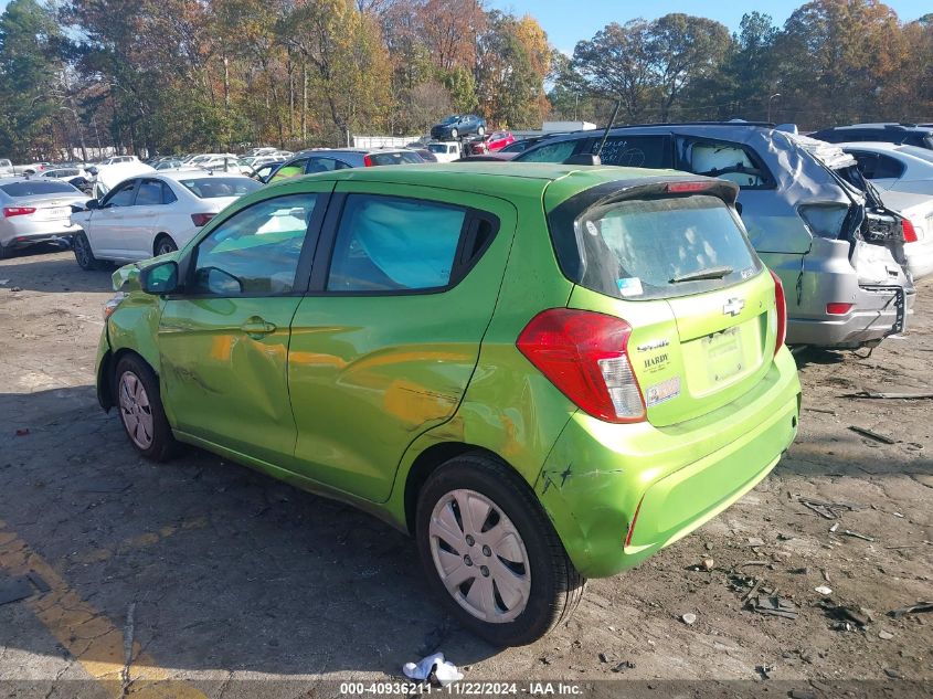 2016 Chevrolet Spark Ls Cvt VIN: KL8CB6SA7GC637372 Lot: 40936211