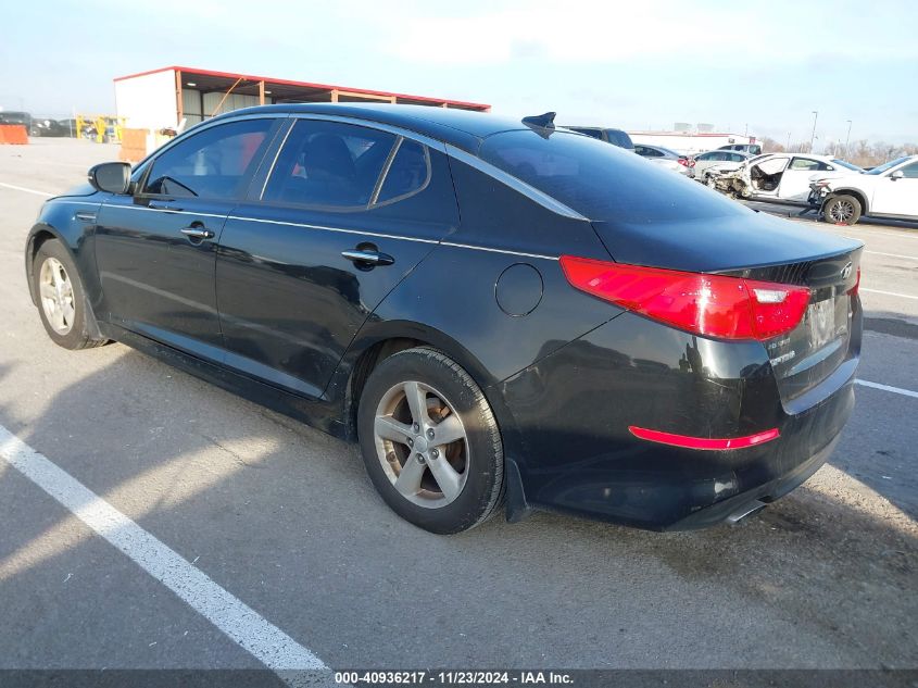 VIN KNAGM4A79F5659225 2015 KIA OPTIMA no.3