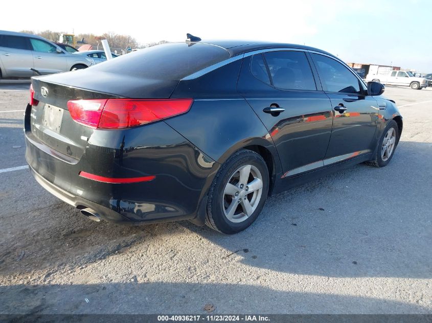 VIN KNAGM4A79F5659225 2015 KIA OPTIMA no.4