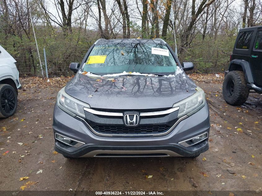 2016 Honda Cr-V Ex-L VIN: 5J6RM4H77GL035853 Lot: 40936224