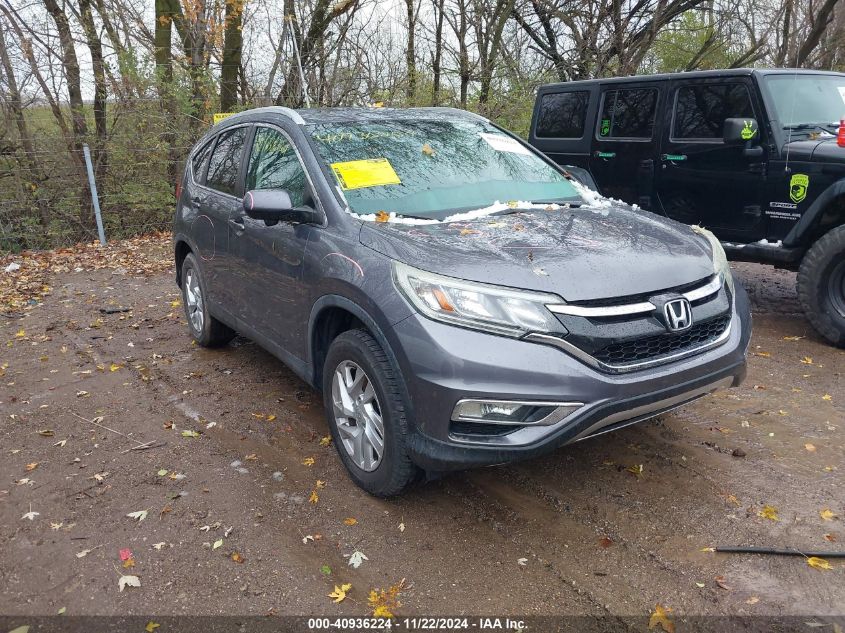 VIN 5J6RM4H77GL035853 2016 Honda CR-V, Ex-L no.1