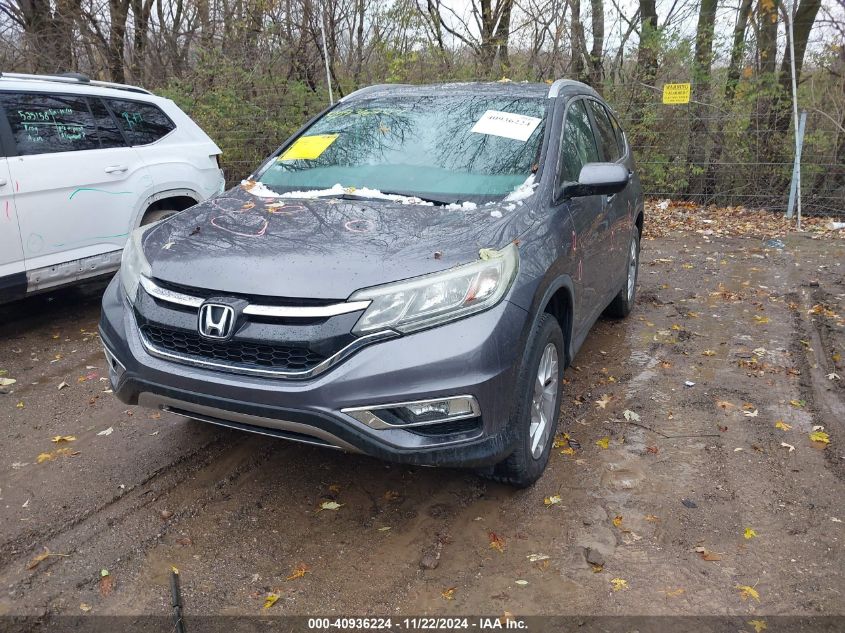 VIN 5J6RM4H77GL035853 2016 Honda CR-V, Ex-L no.2