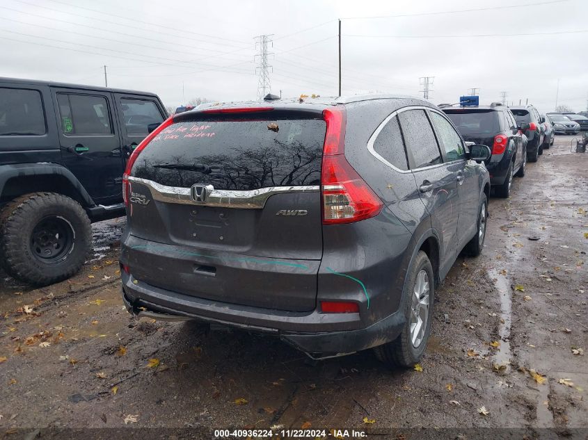 VIN 5J6RM4H77GL035853 2016 Honda CR-V, Ex-L no.4