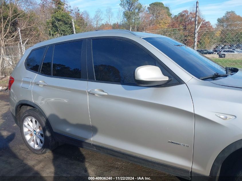 2013 BMW X3 xDrive28I VIN: 5UXWX9C56DL873904 Lot: 40936240