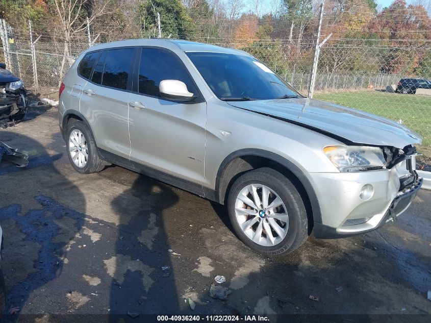 2013 BMW X3 XDRIVE28I - 5UXWX9C56DL873904