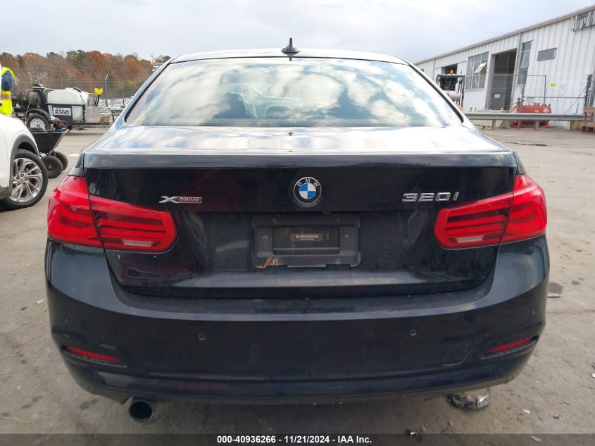 2016 BMW 320I xDrive VIN: WBA8A3C53GK689083 Lot: 40936266