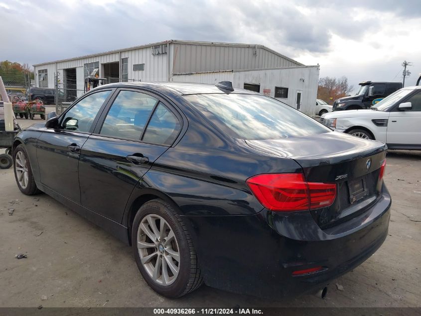 2016 BMW 320I xDrive VIN: WBA8A3C53GK689083 Lot: 40936266