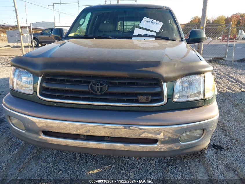 2001 Toyota Tundra Ltd V8 VIN: 5TBBT48121S185244 Lot: 40936267