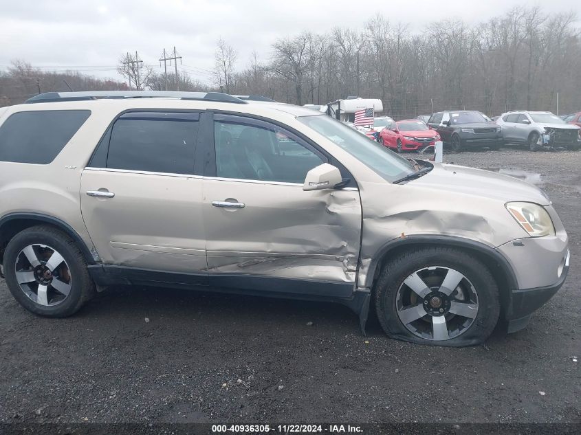 2010 GMC Acadia Slt-1 VIN: 1GKLVMED7AJ175573 Lot: 40936305