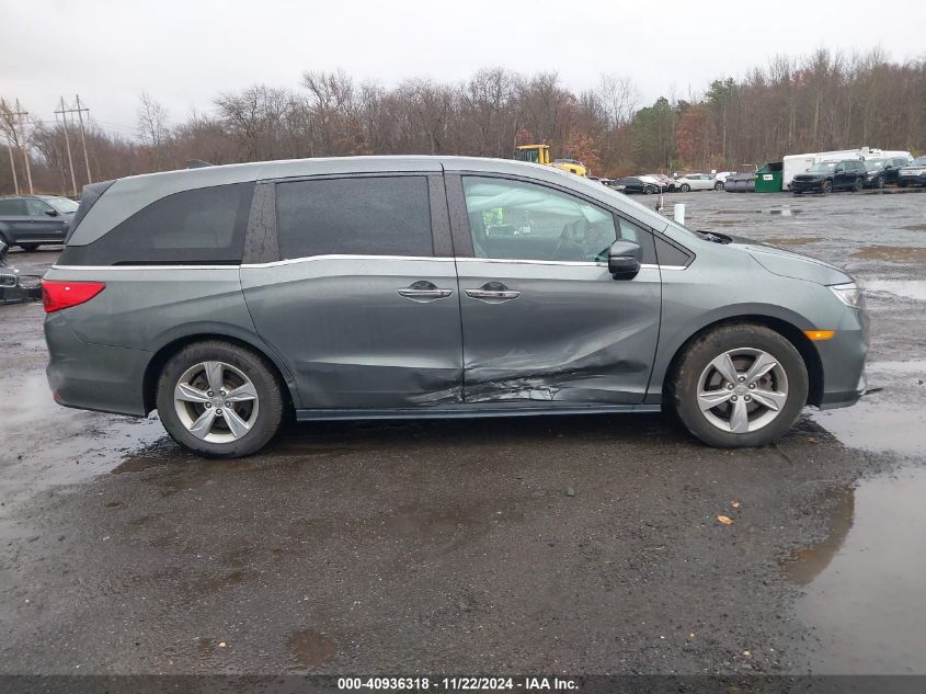 2018 Honda Odyssey Ex-L VIN: 5FNRL6H74JB009192 Lot: 40936318